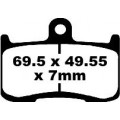 EBC Brakes GPFAX Sintered Road Race Brake Pads Front - GPFAX347HH EBC Brakes GPFAX Sintered Road Race Brake Pads Front - GPFAX347HH